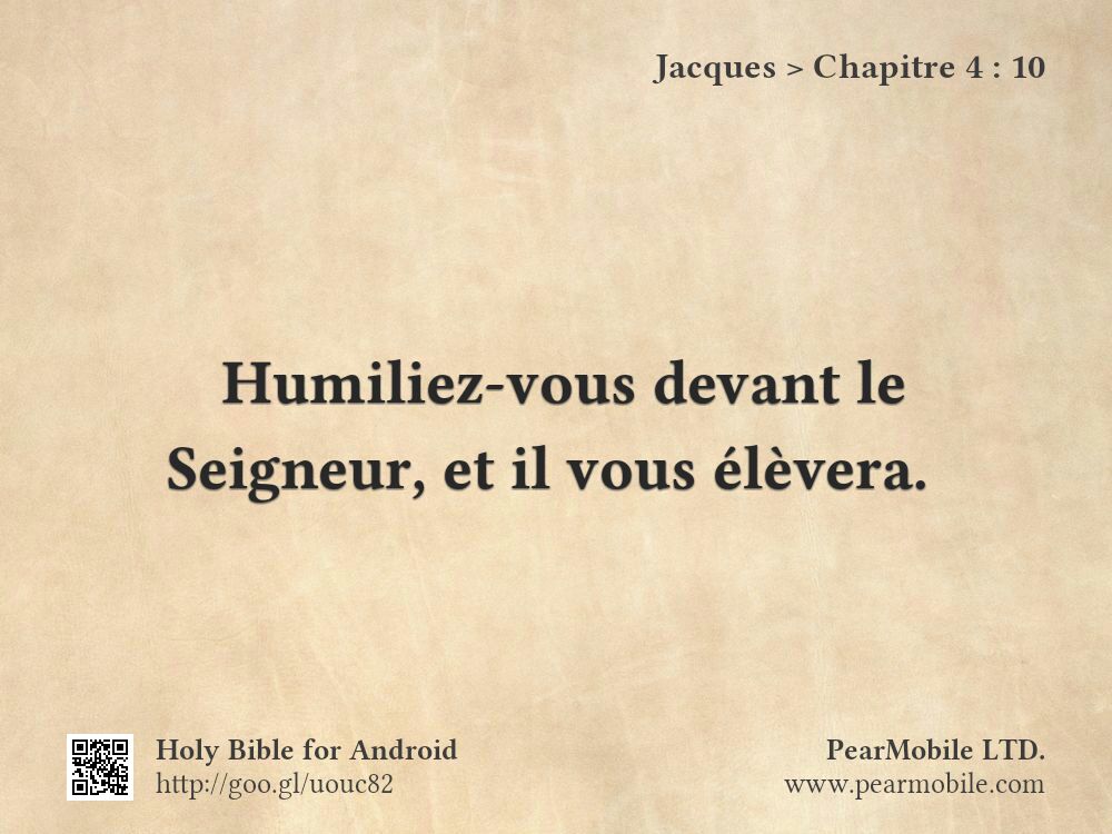 Jacques, Chapitre 4:10
